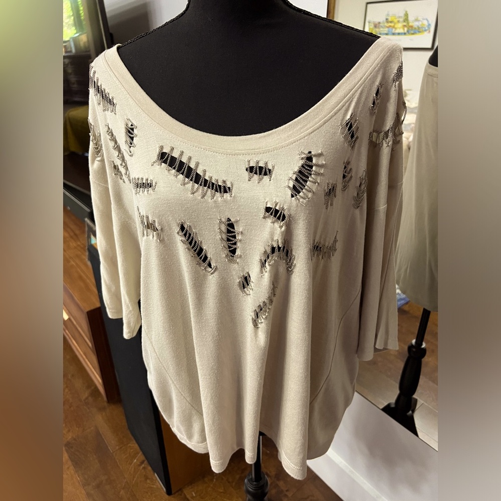 Rock&Roll PUNK chain tee top. Purchased in Italy.